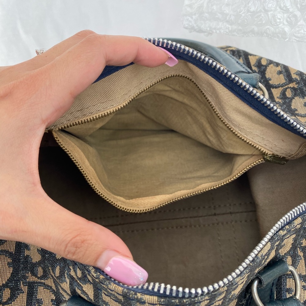 Vintage Christian Dior trotter boston bag - Picture 2 of 11